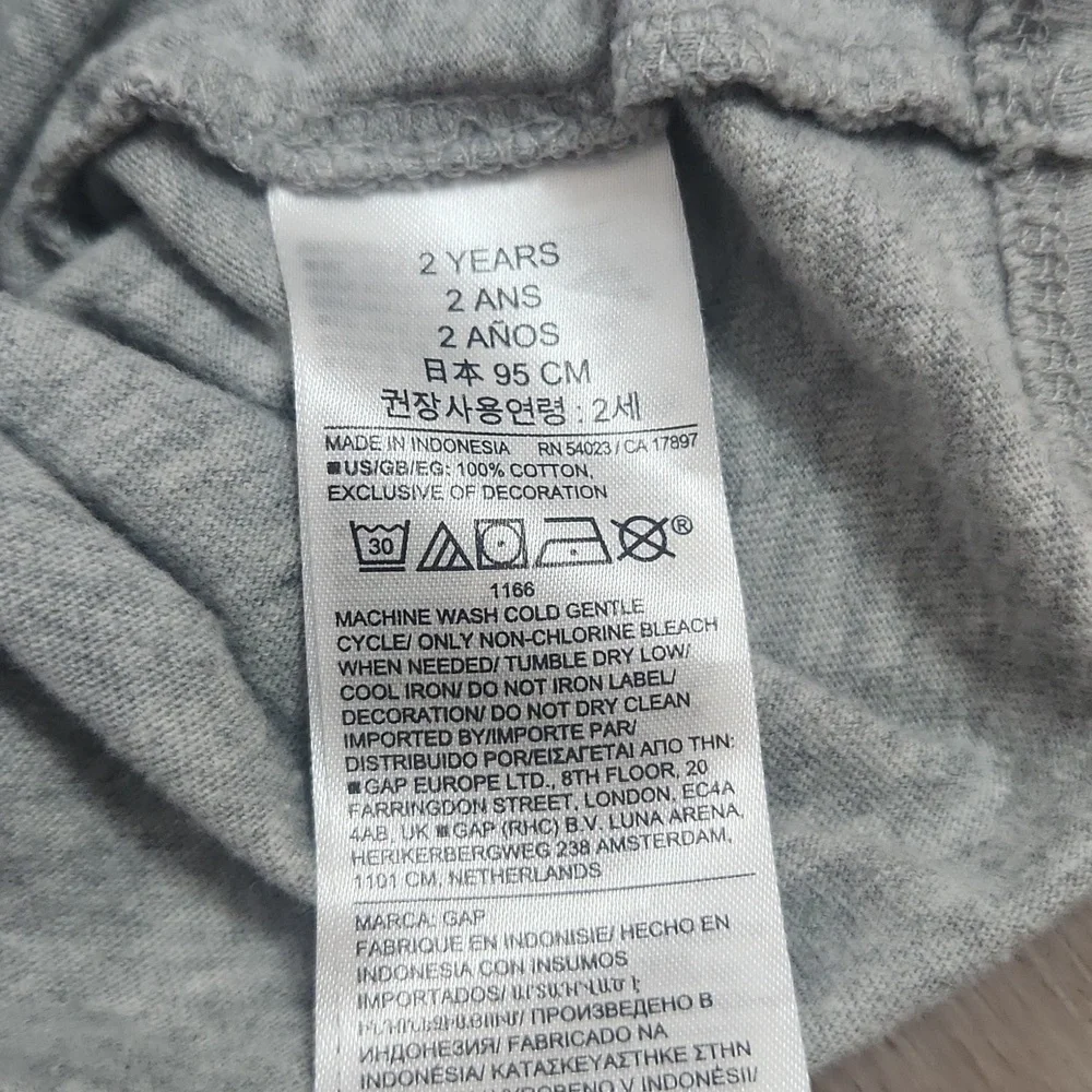 Baby GAP Gray Teddy Bear Tank Top for Kids